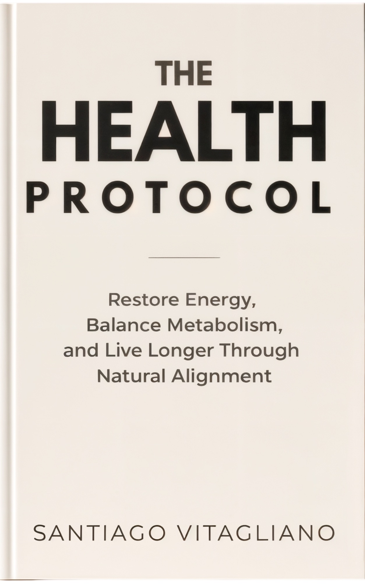 The Health Protocol, the book the seminar is built on